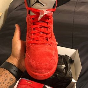 Jordan 5 “Red Suede”